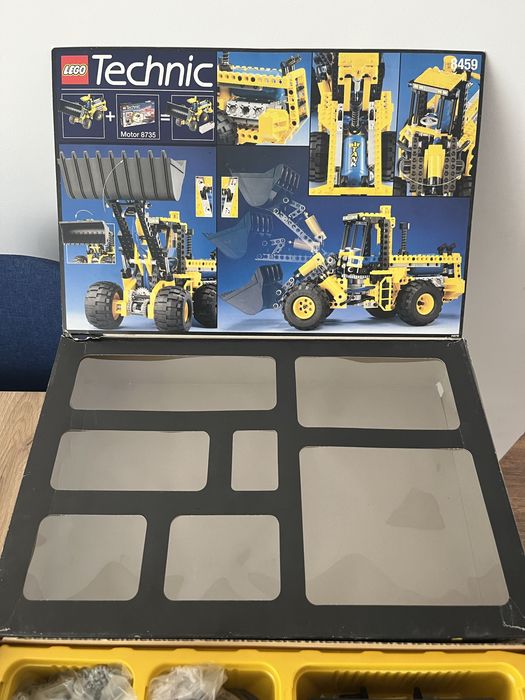 Lego Technic Ładowarka 8459  / 8439/ 8464 + pudełko + wytłoczką
