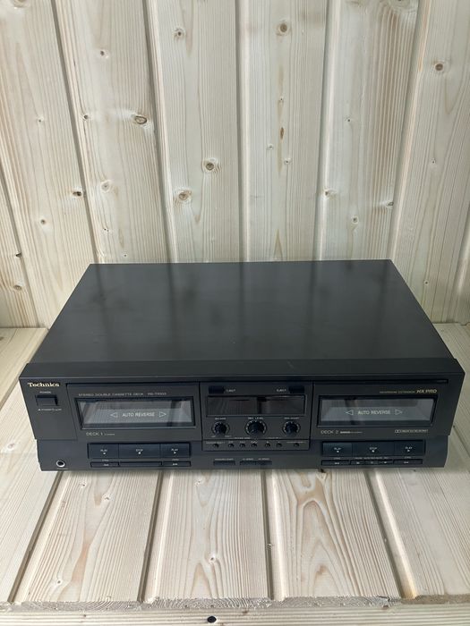 Magnetofon Technics RS-TR333, działa, świetna baza do odnowy