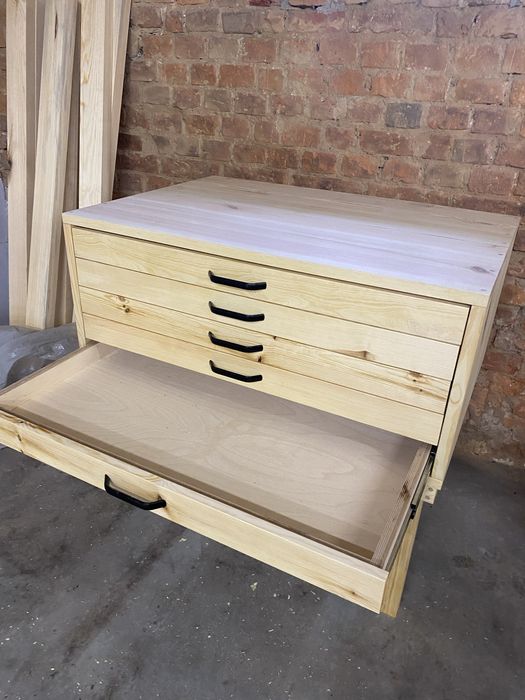 Szafka na rysunki arkusze papieru mapy itp 5 szuflad