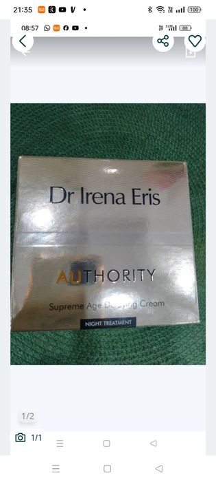 Authority dr Irena Eris luksusowy krem na noc 50 ml