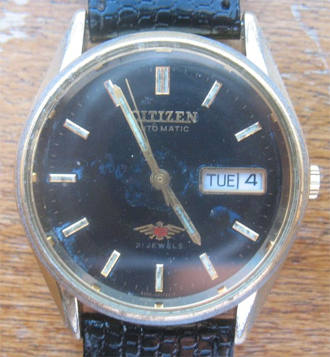 Relógio Mecânico Vintage Citizen - Automatic 21 Jewels