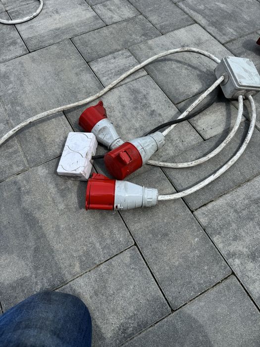 Przedłużacz przewód siła