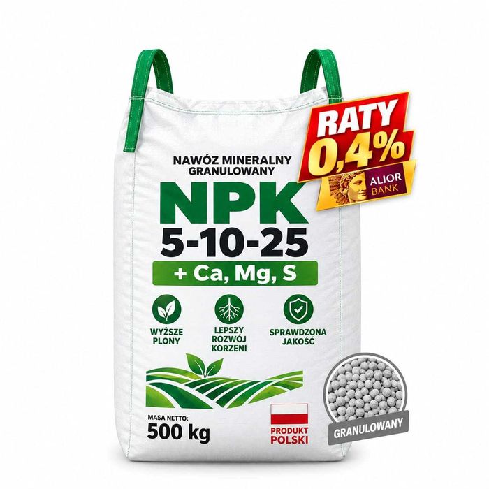 Nawóz NPK 5-10-25 BB