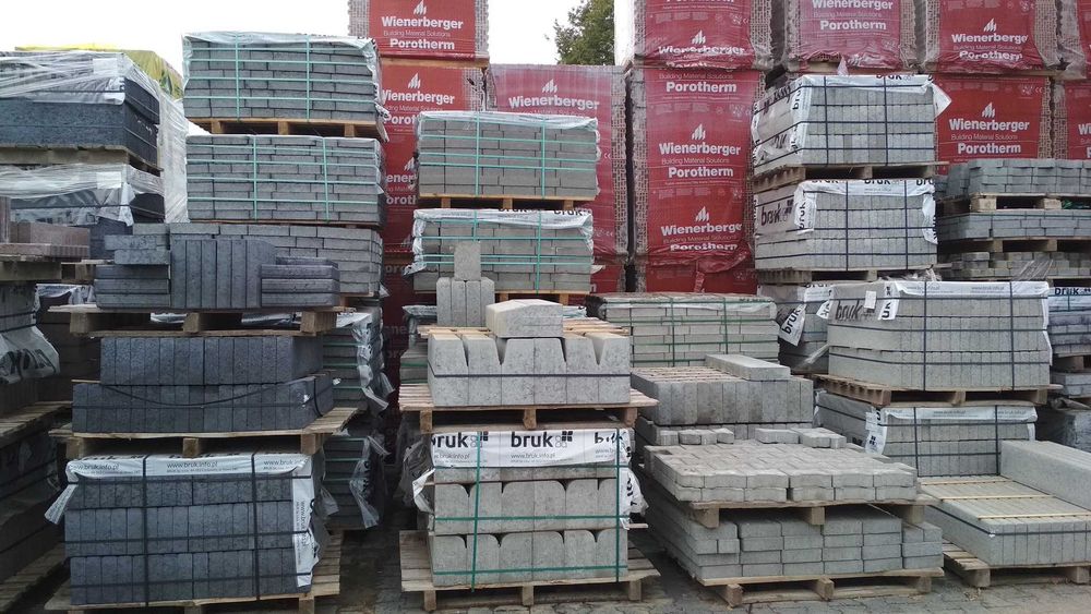 Kostka Brukowa Szara 6cm Cegiełka Behaton Holland