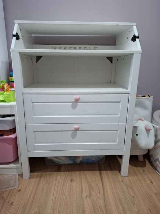 Komoda z przewijakiem + szafa Ikea Sundvik