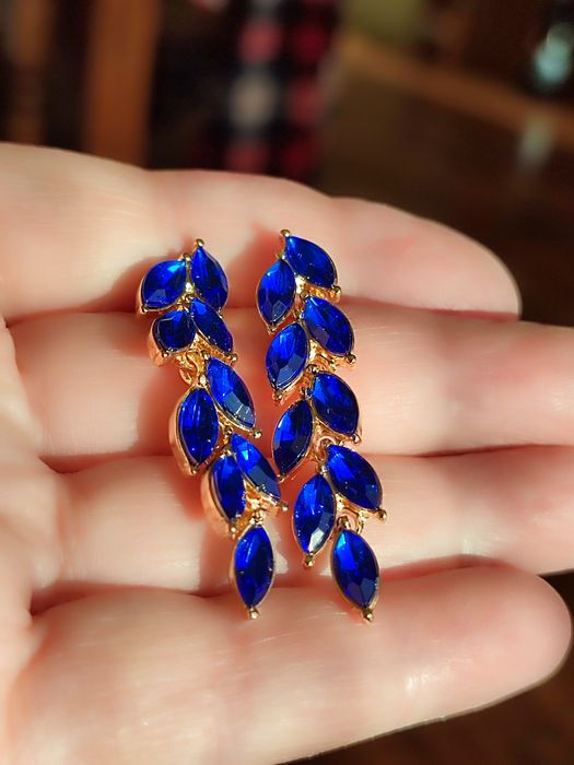 Chabrowe kłosy - kolczyki