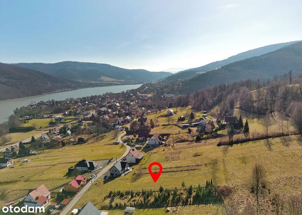 Działka budowlana z widokiem na jezioro i góry!