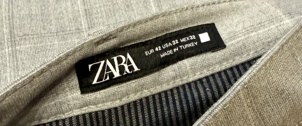 Spodnie materiałowe typu Chinos marki ZARA! Stan bardzo dobry! Sprawdź