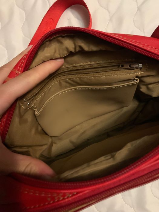 mala / bolsa tiracolo da cavalinho vermelha