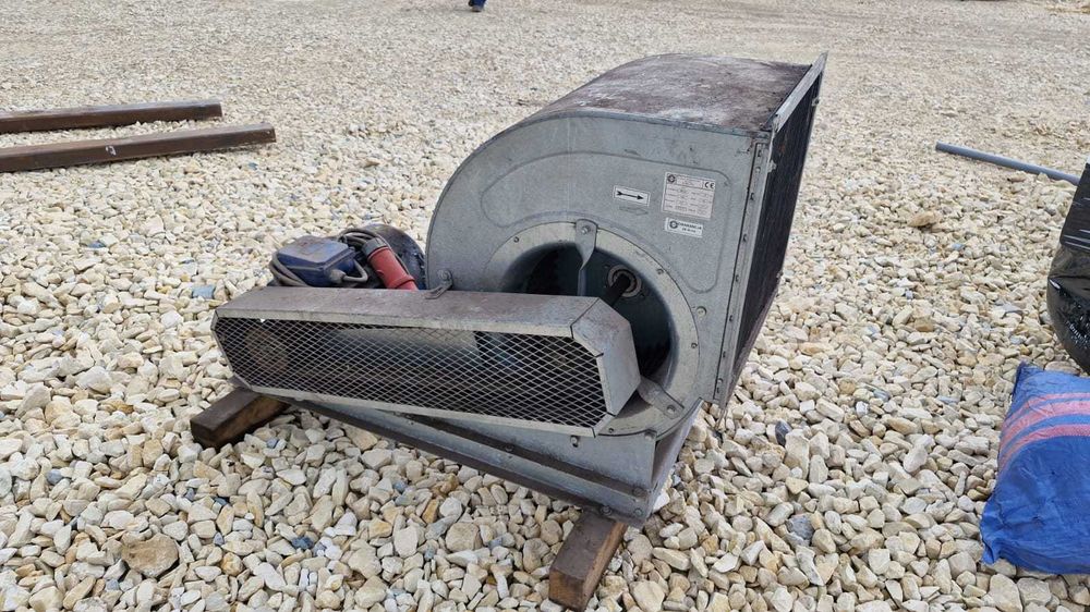 Wentylator bębnowy dwustrumieniowy WBD400 firmy KONWEKTOR