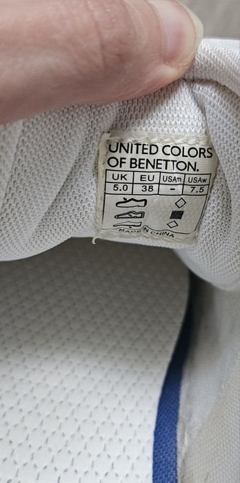 Buty sneakersy Benetton