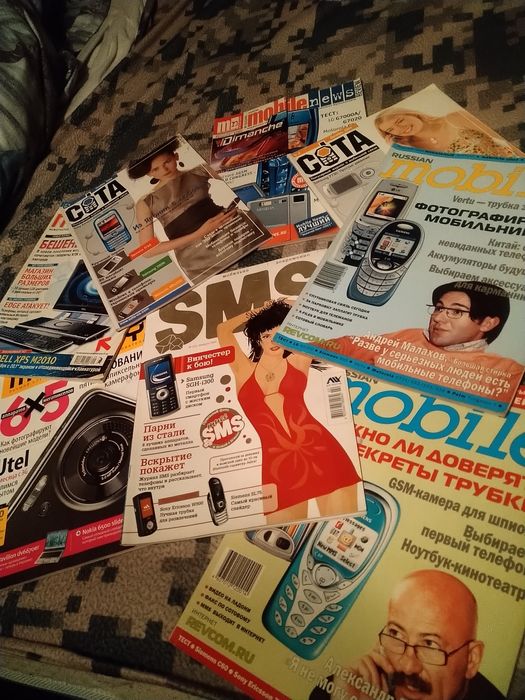 Продам журнали юний технік мобіла і мото