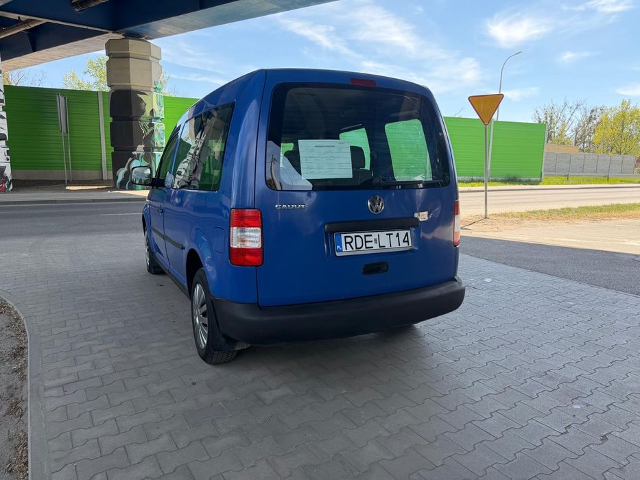 Vw Caddy 5 osób 1.9tdi klima zamiana
