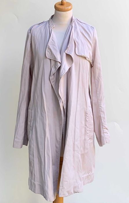 Marynarka Beżowa Beż H&M L 40 Dłuższa Blezer Narzutka