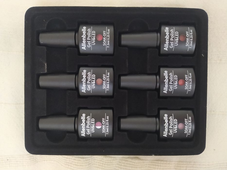 Lakiery UV LED Allenbelle Nagellack żele do paznokci