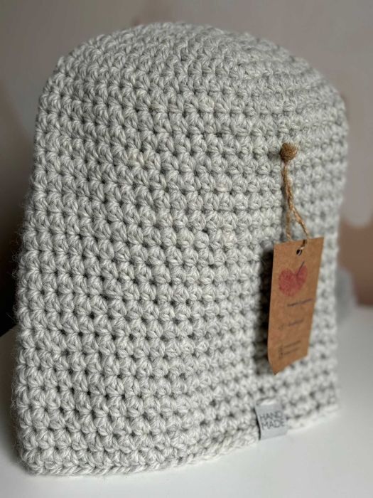 Czapka krasnal 100% handmade z alpaki
