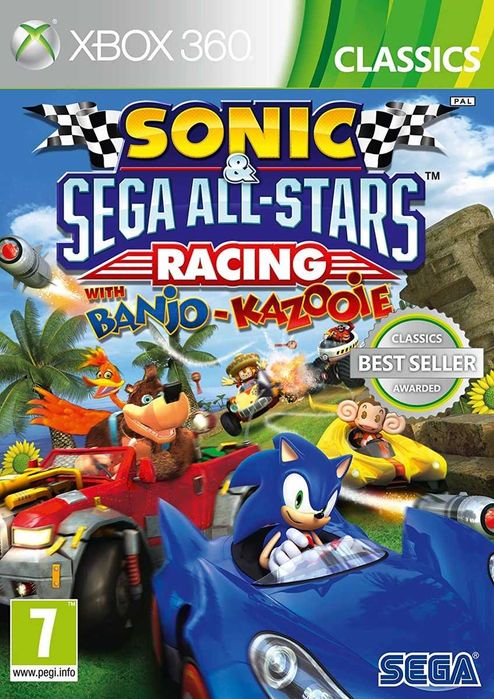 XBOX360 Sonic Sega All Stars Racing Banjo - Kazooie Game4Us Kolumny 6/36
