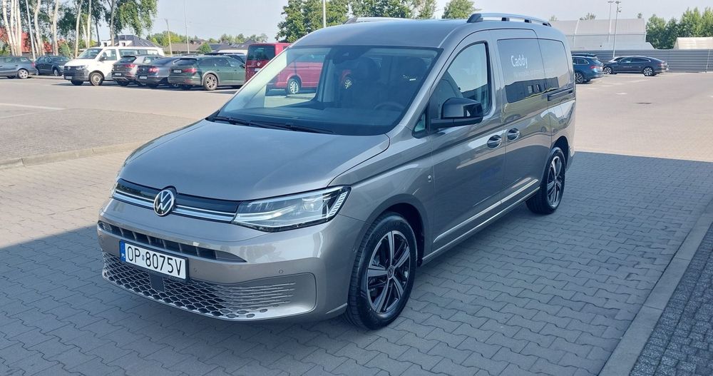 Volkswagen Caddy Maxi STYLE 2.0 TDI DSG 122 KM, samochód demonstracyjny