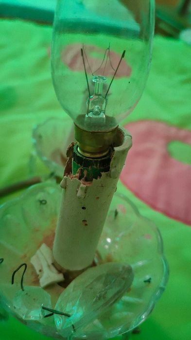 Candeeiro Lustre de Cristal | Candelabro Cristal Antigo