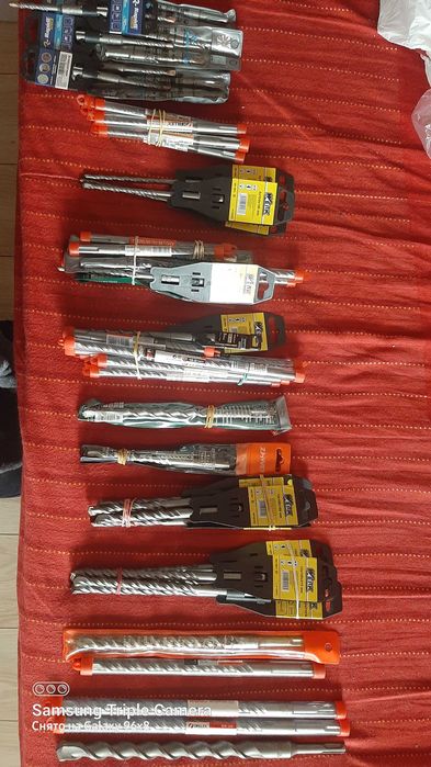 Свёрла по металлу, по бетону (разные, см. описание) новые