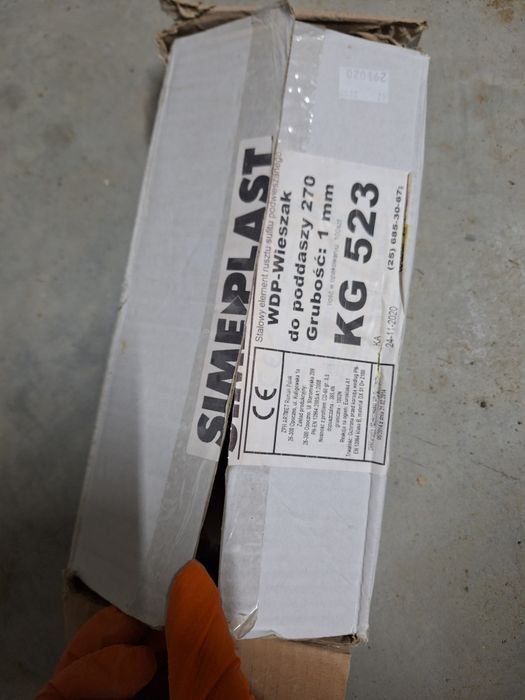 Wieszaki, łączniki itp do g-k