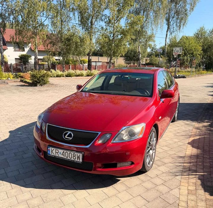 Lexus GS 430, linia Prestige, PIERWSZY WŁAŚCICIEL, opony zimowe, dodatkowy komplet kół