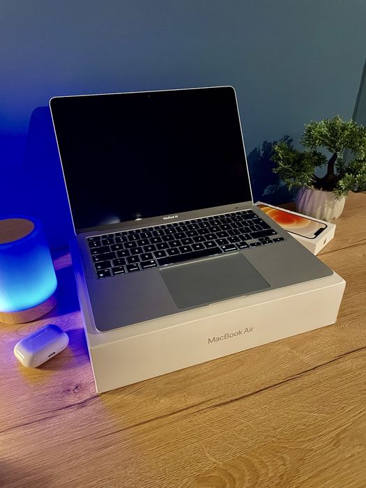 Macbook Air M1 2020 | 256, 8GB | MacOs Tahoe Kalisz • OLX.pl