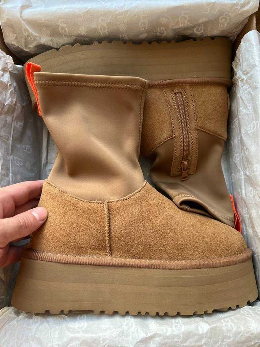 Уггі на платформі UGG Classic Dipper Chestnut EUR 38