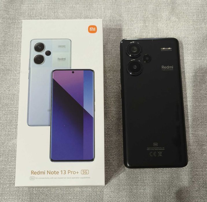 XIAOMI Redmi Note 13 PRO+ 5G (6.6'' - 8 GB - 256 GB - Preto) + OFERTAS
