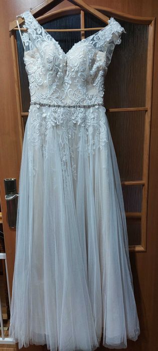 Suknia ślubna ivory rozm. S