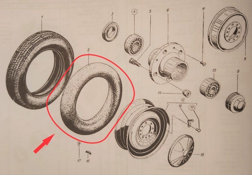 SYRENA 15" WARSZAWA DĘTKA koła opony opona 15 cali NOWA ! 1 SZTUKA