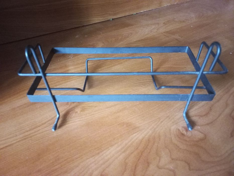 Reling kuchenny metalowy czarny