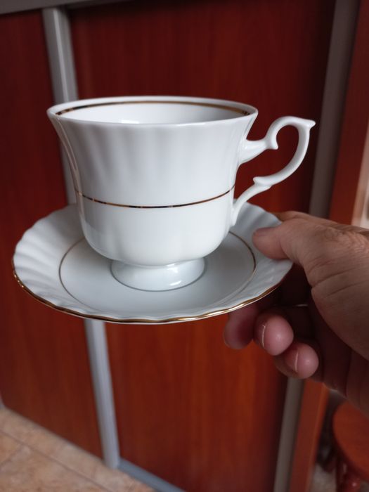 Serwis  kawowy 12 szt. porcelana Chodzież