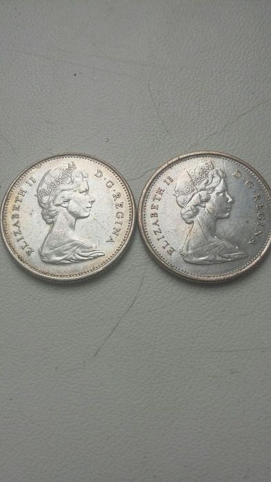 25 cent łoś Kanada 1968 r