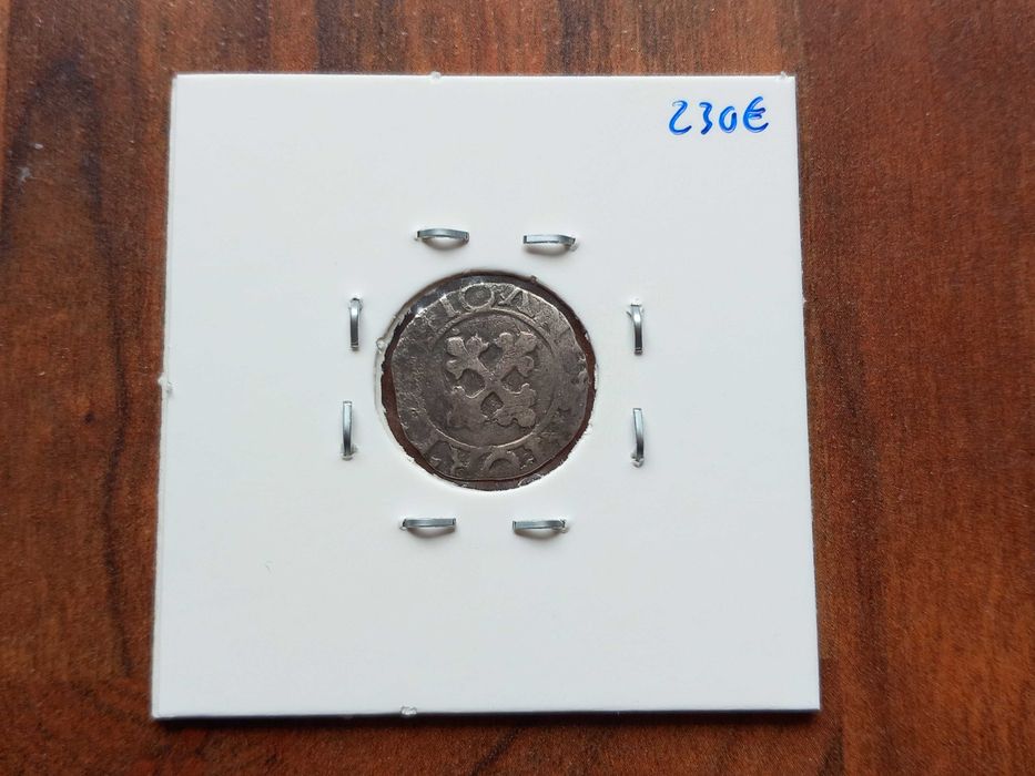 Moeda 1/2 Vintém D. João III (RARA)