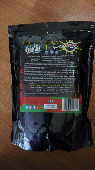 Origin premium Malawi fórmula