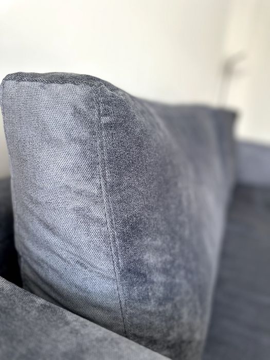 Sofa Cinzento 3,5 lugares Semi Novo c/ 3 Meses de Utilização