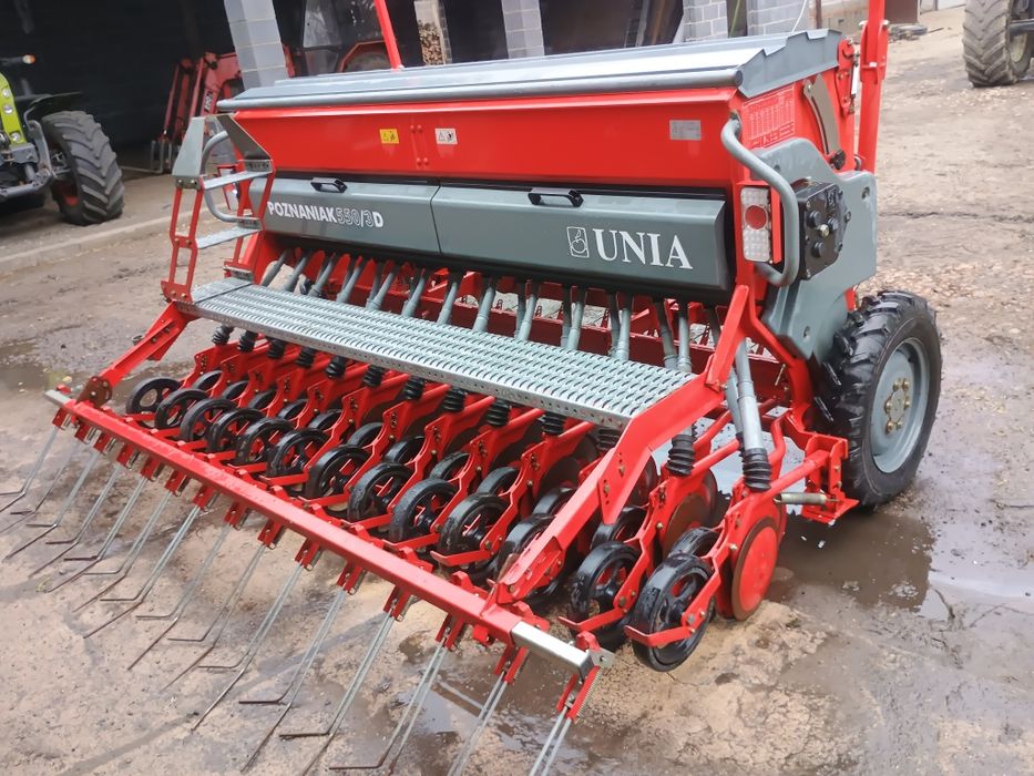 Siewnik talerzowy unia poznaniak 550/3D agromasz polonez amazone kuhn hassia