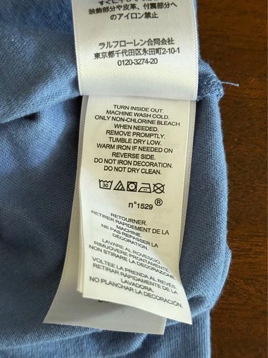 Polo Ralph Lauren T-shirt Classic Fit – Azul – Tamanho xxl