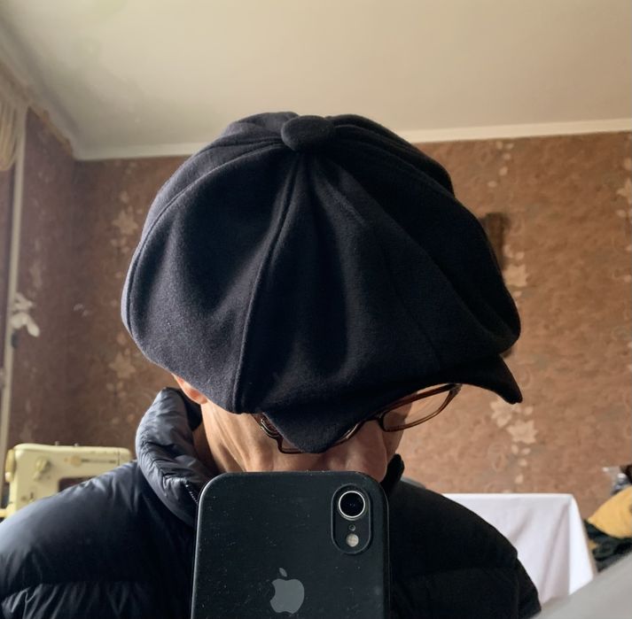 Кепки восьмиклинки лён чистый