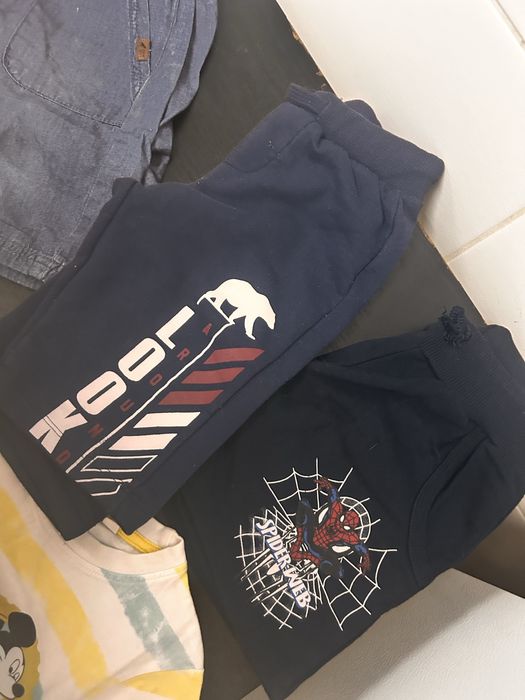 Lote de roupa menino