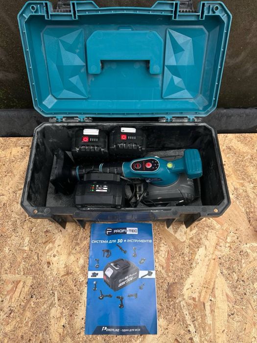 Віброприсоска  акумуляторна profi-TEC