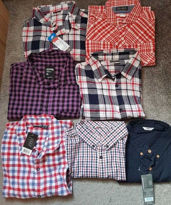 koszule 40/41/42 L 32 sztuki