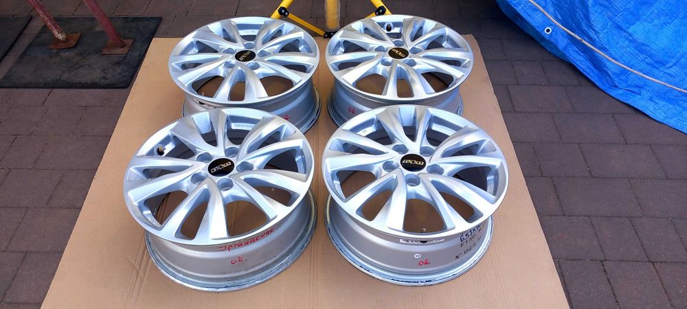 Felgi aluminiowe OXXO KIA/HYUNDAI/MAZDA i inne 6.5x16, 5x114,3 ET50, 67.1