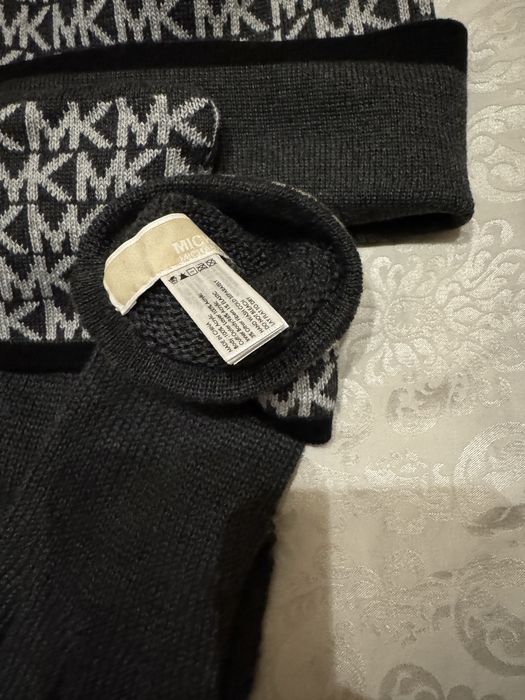 Комплект, шапка+рукавички Michael Kors оригінал