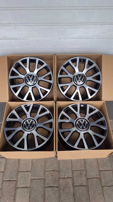 Felgi aluminiowe Vw UP Skoda Citigo 16" 4x100 ET43 NOWE(B669F)