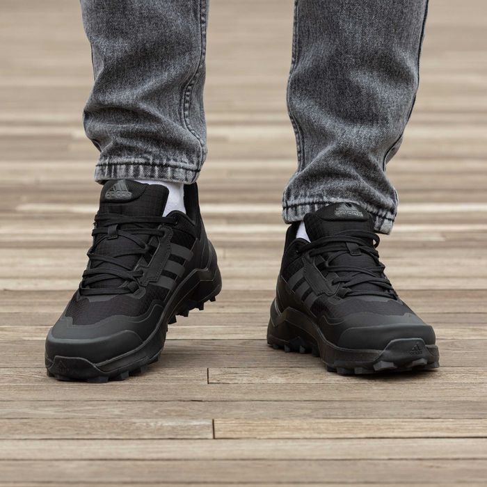 Кросівки Adidas Terrex AX4 Gore-Tex All Black premium | Кроссовки Адидас чоловічі