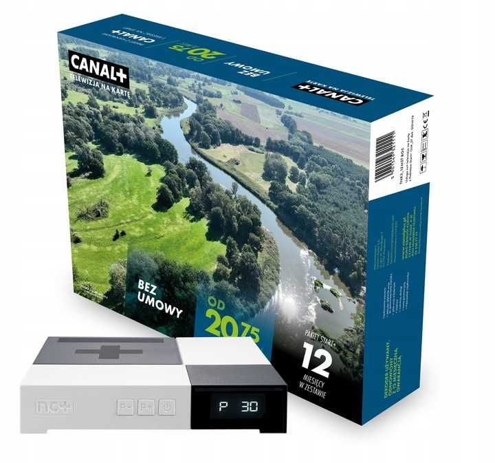 dekoder canal plus 12 m-cy dostęp do kanałów z pakietu start+