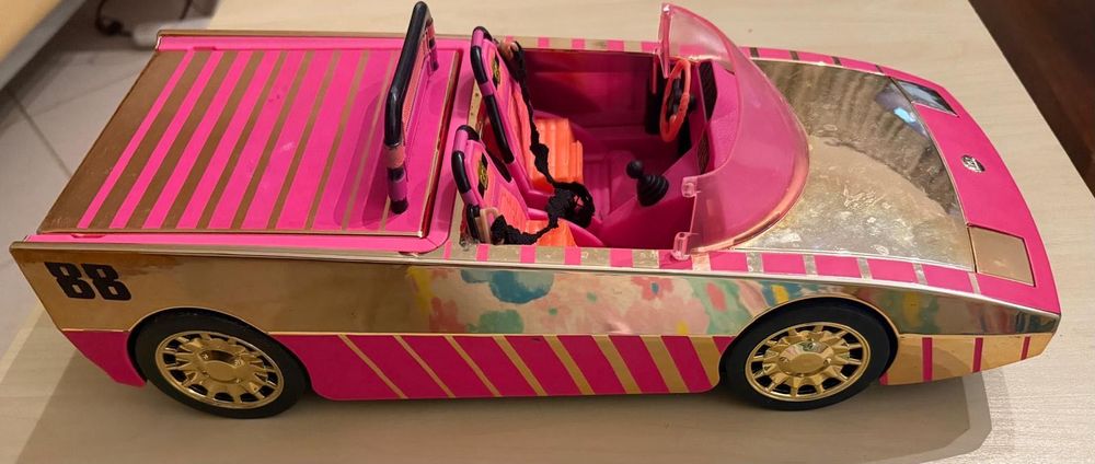 LOL X 3: Carro + loja/Expositor + Fashion Studio Rainbow