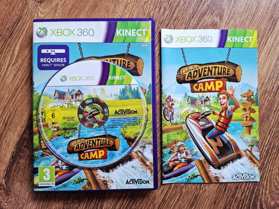 Cabela's Adventure Camp Kinect XboX 360